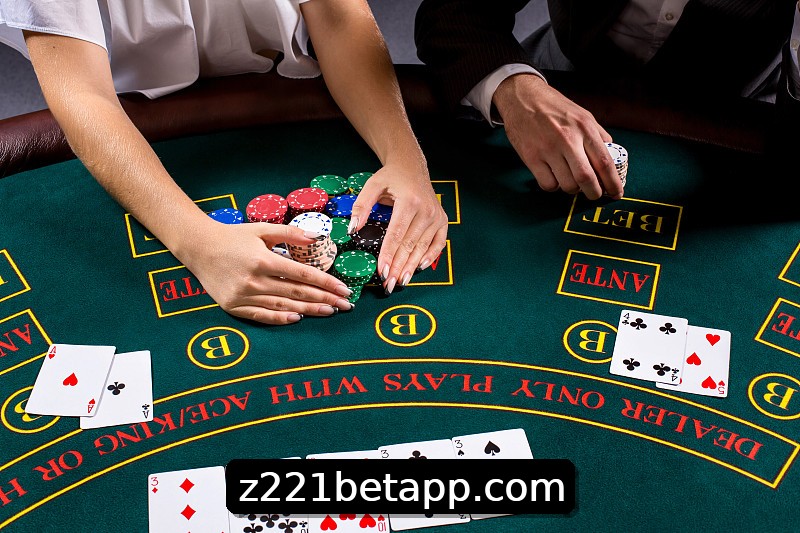 Mesa de Blackjack z221bet